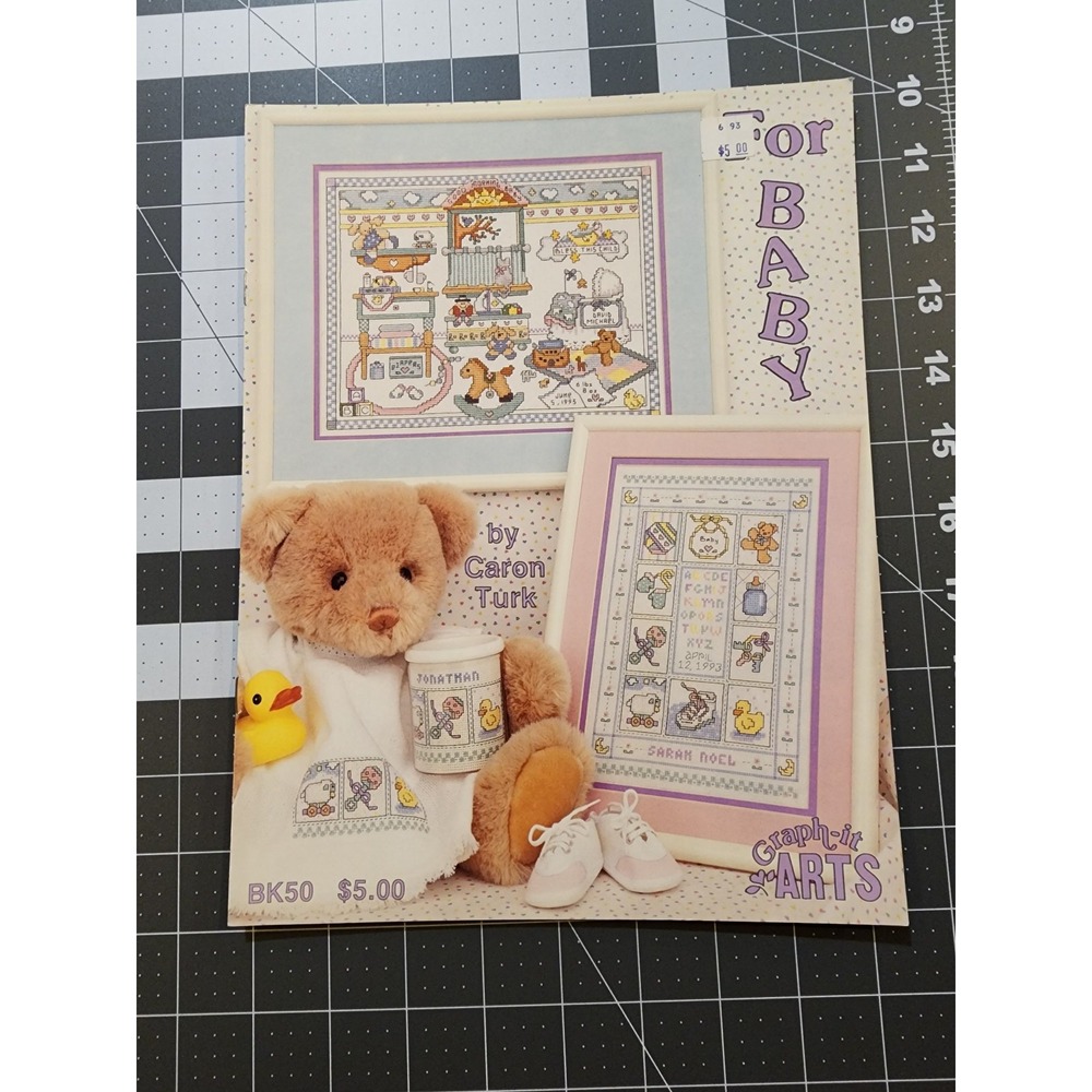For Baby Graph It Arts by Caron‎ Turk cross stitch sampler booklet patterns